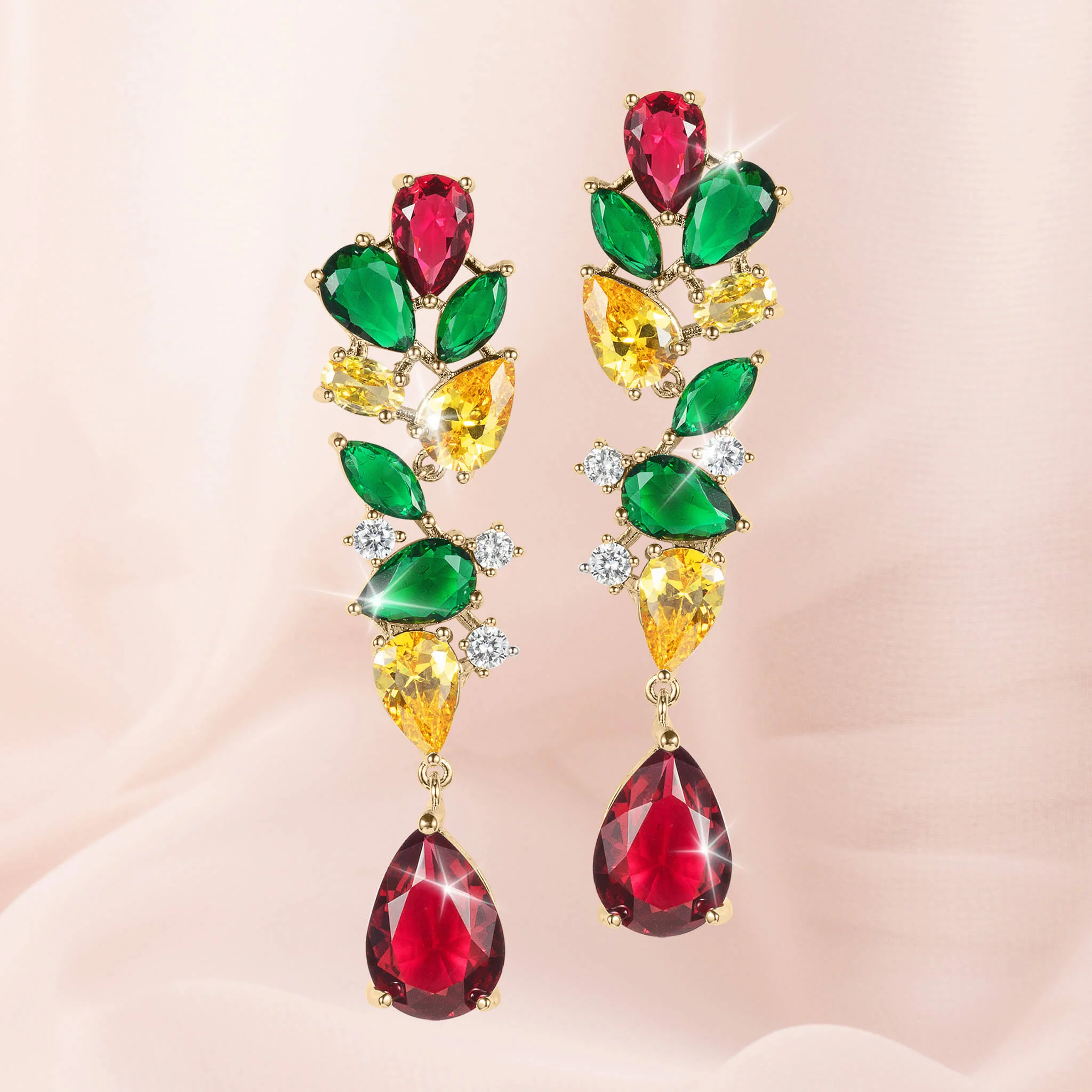 Tropical Sunset Earrings - Image 2