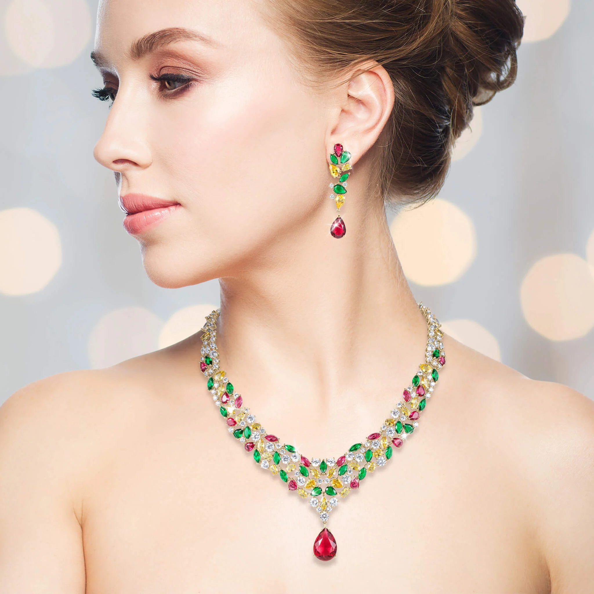 Tropical Sunset Necklace - Image 4