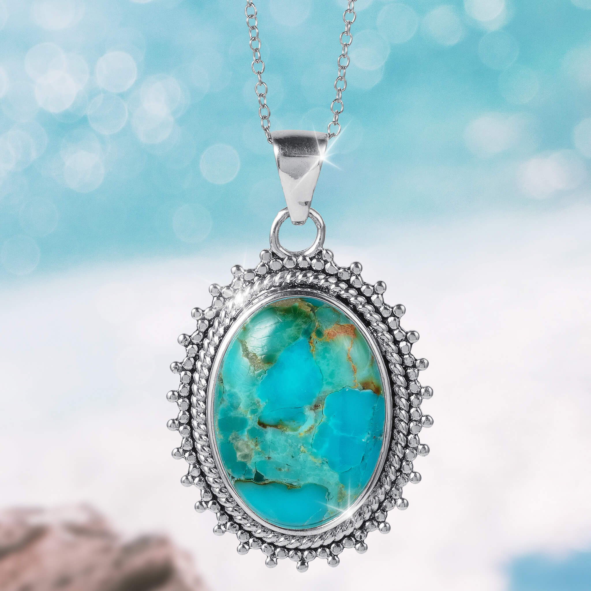 Turquoise Dreams Pendant - Image 2