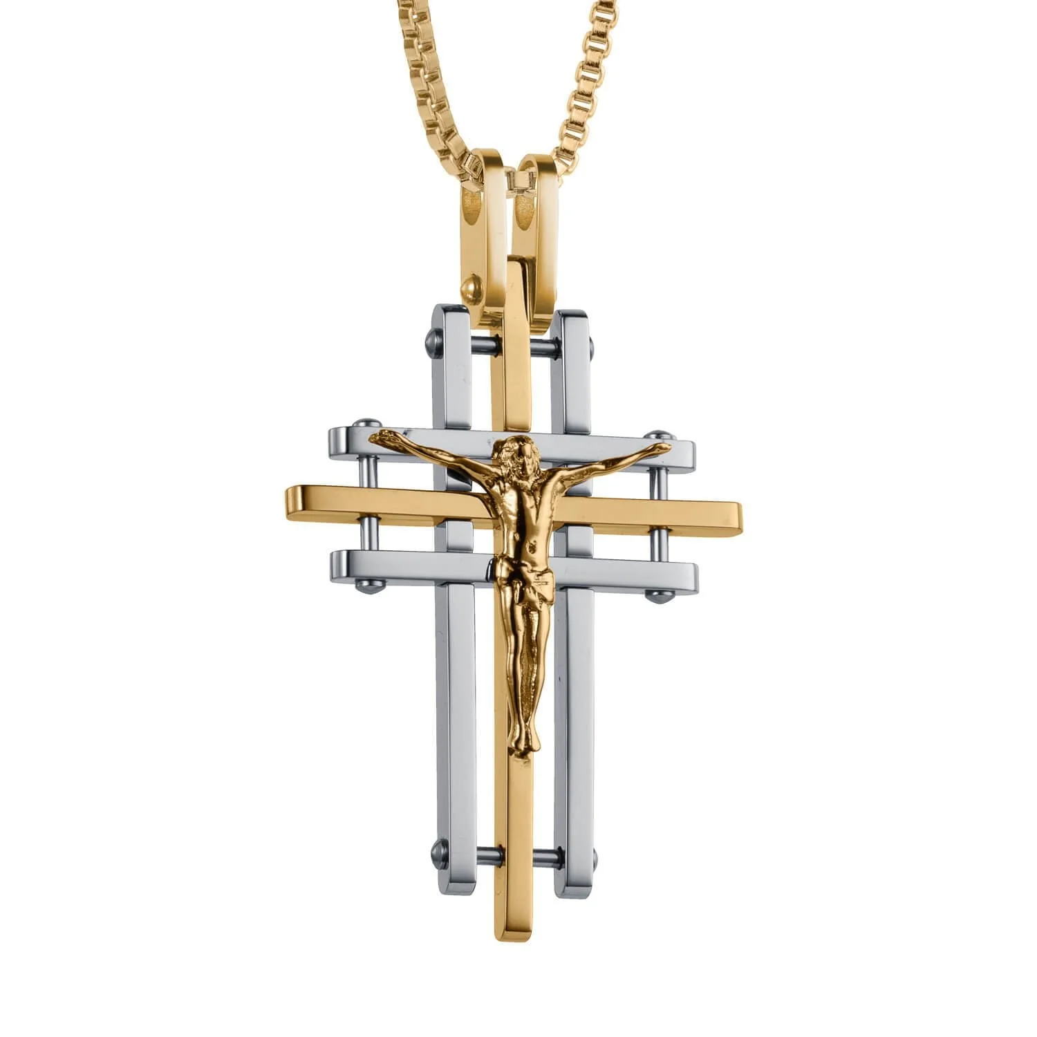 Uplifting Crucifix Pendant