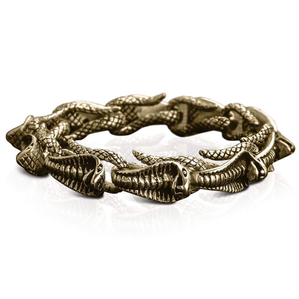 Venom Men's Gold Bracelet