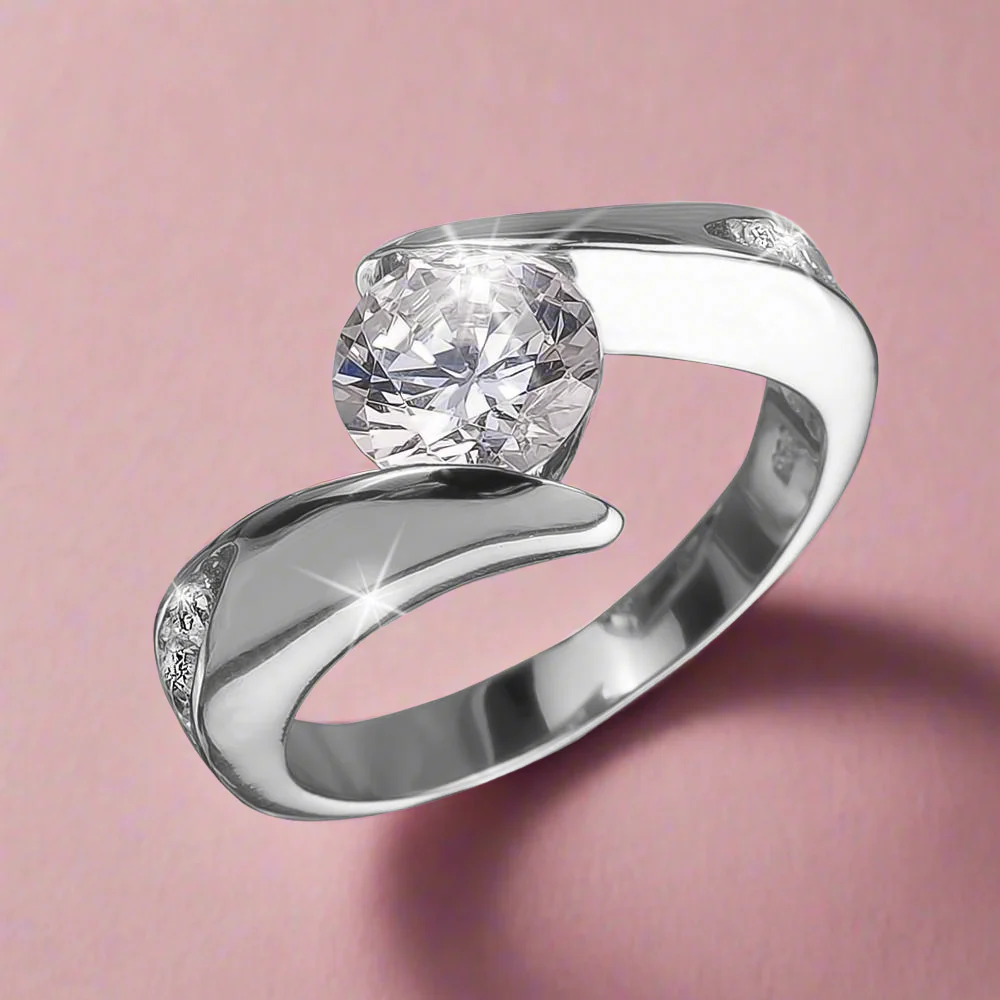 Viva Rhodium Rings - Image 2