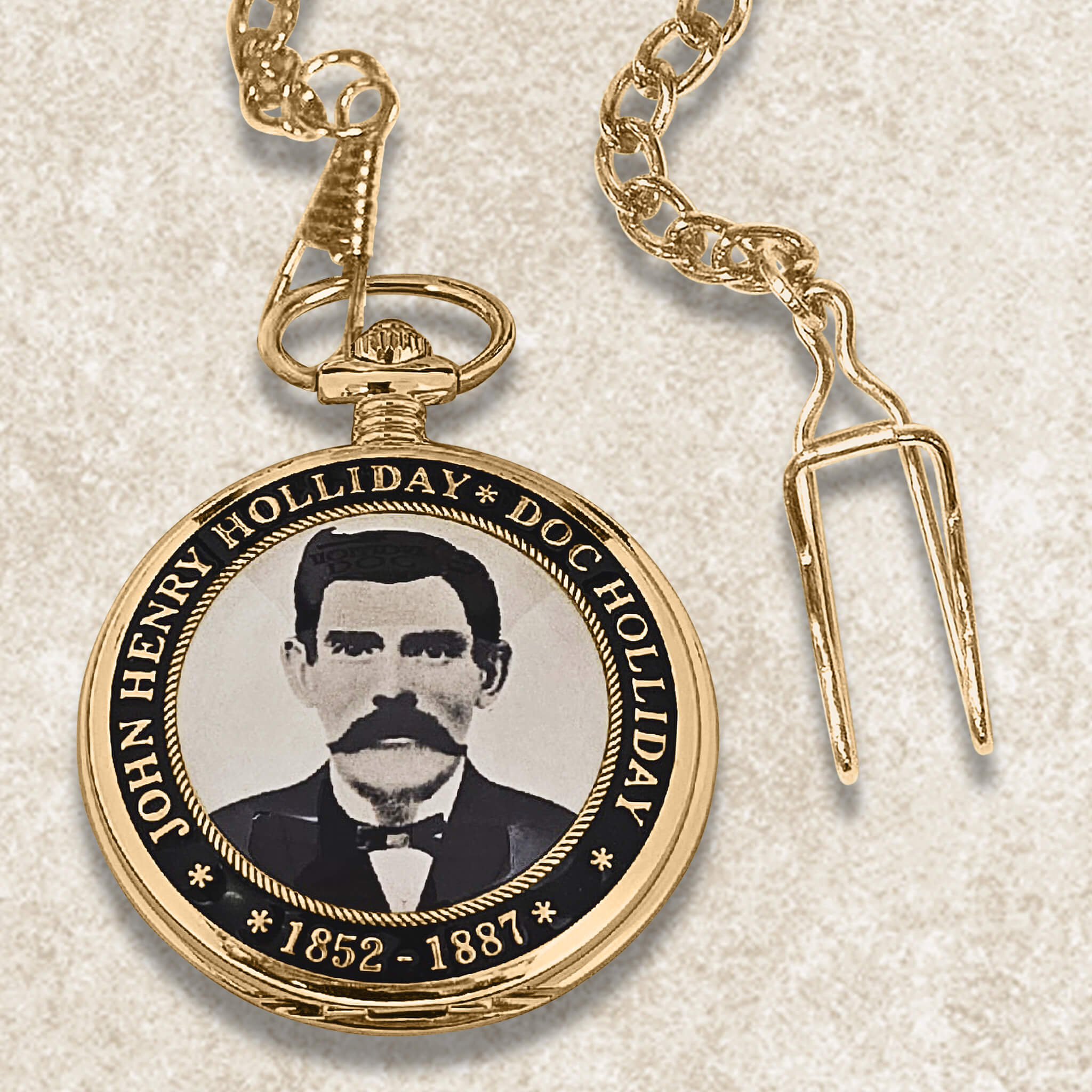 Western Legends Doc Holliday Pocket Watch - Image 3