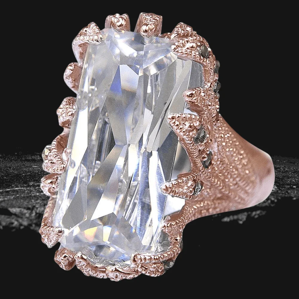 Wild Thorn Rose Gold Ring - Image 2