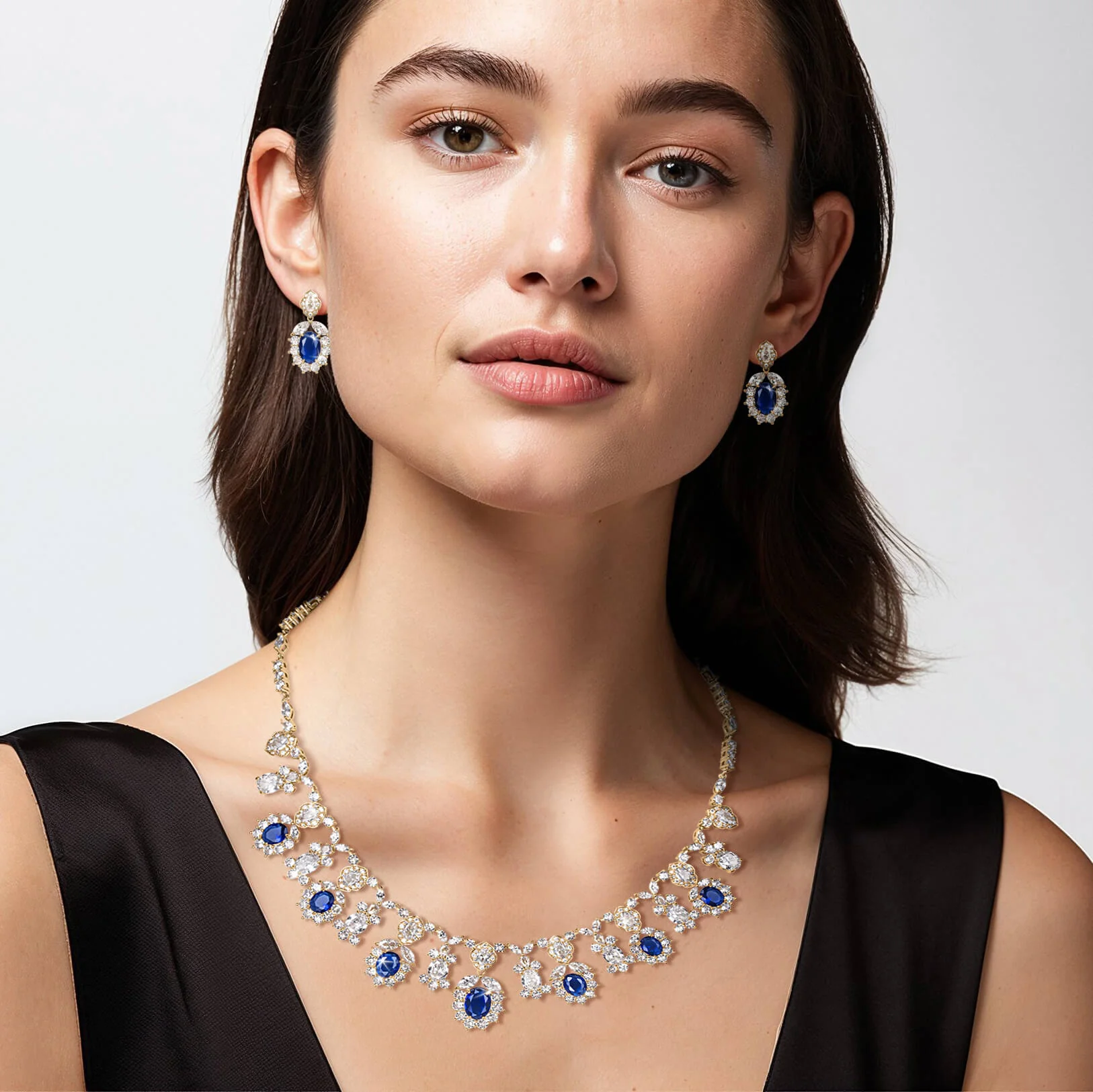 Windsor Blue Necklace - Image 3