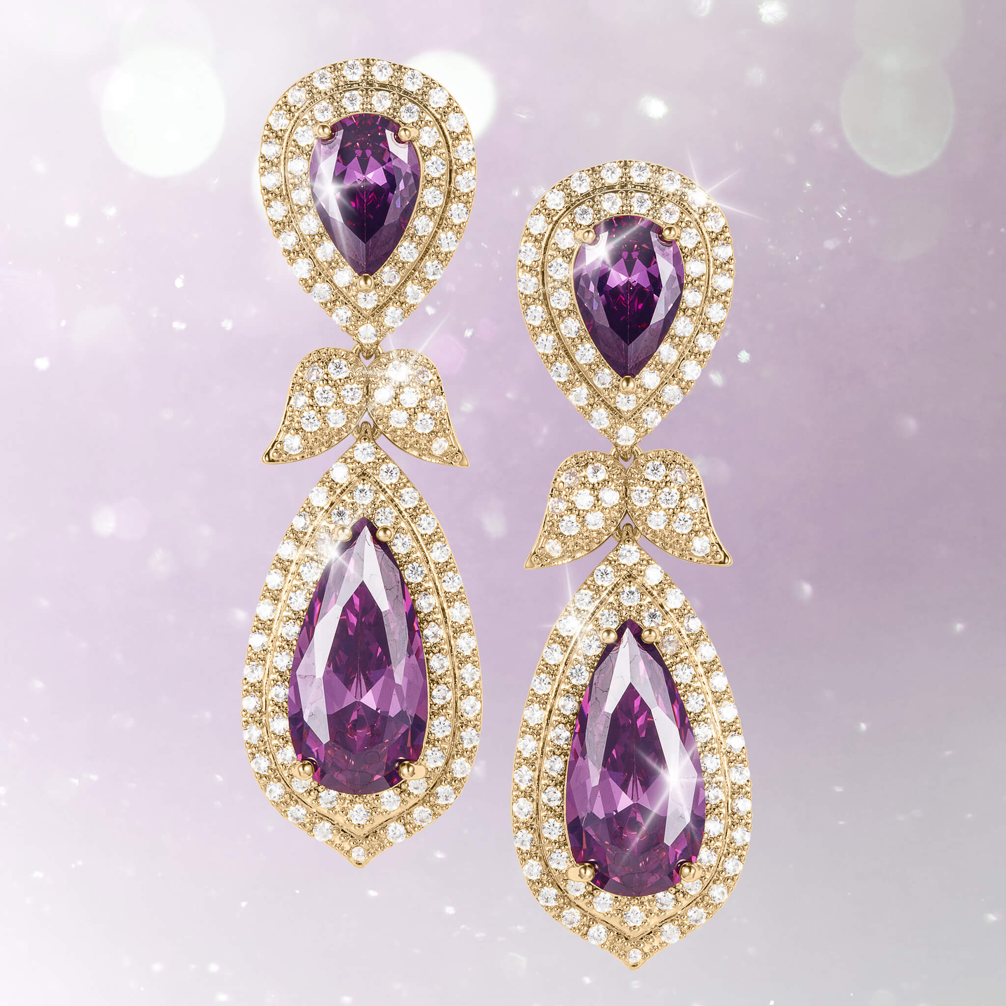 Wisteria Majesty Earrings - Image 2